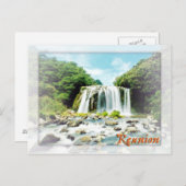 Blue Bassin, Réunion Briefkaart (Voorkant / Achterkant)