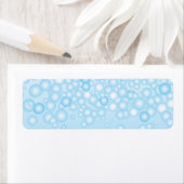 Blue Bath Bubbles Etiket (Insitu)