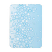 Blue Bath Bubbles Magneet (Verticaal)