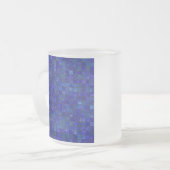 Blue Bathroom Tiles Matglas Koffiemok (Voorkant links)