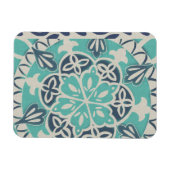 Blue Batik Tile I Magneet (Horizontaal)
