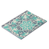 Blue Batik Tile I Notitieboek (Linkerzijde)