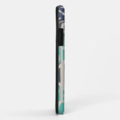 Blue Batik Tile II Case-Mate iPhone Case (Achterkant/rechts)