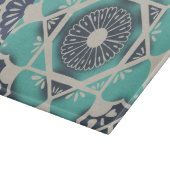 Blue Batik Tile II Snijplank (Hoek)