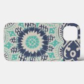 Blue Batik Tile III Case-Mate iPhone Case (Achterkant (horizontaal))