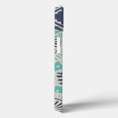 Blue Batik Tile III Case-Mate iPhone Case (Achterkant / Rechts)