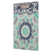 Blue Batik Tile III Klembord (Links)