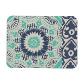 Blue Batik Tile III Magneet (Horizontaal)