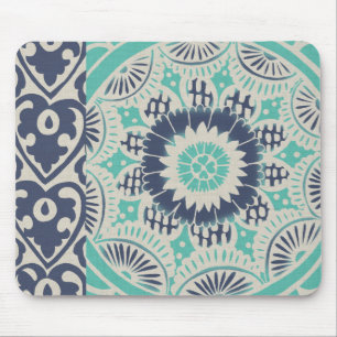Blue Batik Tile III Muismat