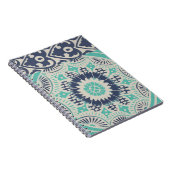 Blue Batik Tile III Notitieboek (Rechterzijde)