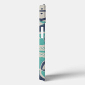 Blue Batik Tile IV Case-Mate iPhone Case (Achterkant / Rechts)