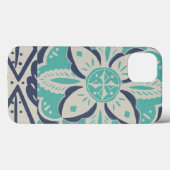 Blue Batik Tile IV Case-Mate iPhone Case (Achterkant (horizontaal))