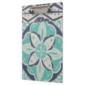 Blue Batik Tile IV Klembord (Links)