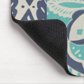 Blue Batik Tile IV Muismat (Hoek)