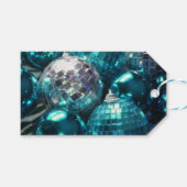Blue Baubles cadeau-labels Cadeaulabel (Voorkant (Horizontaal))