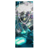 Blue Baubles cadeawijn Wijn Cadeautas (Achterkant)