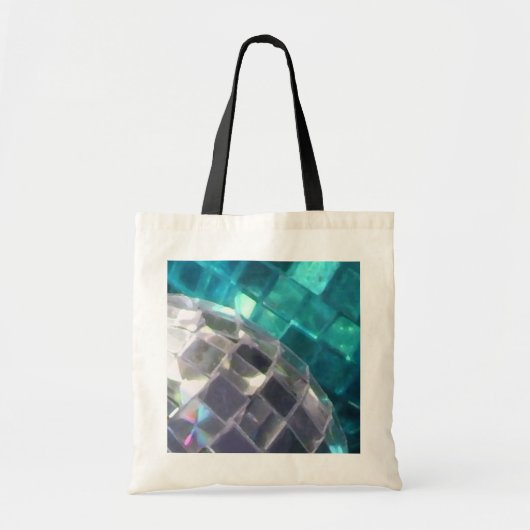 Blue Baubles canvas tas (Voorkant)