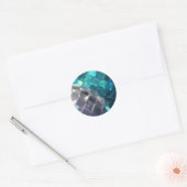 Blue Baubles sticker (Envelop)