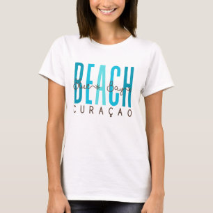 Blue Bay Beach Curacao (Oceaan) T-shirt