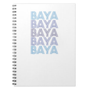 Blue Baya-laptop Notitieboek