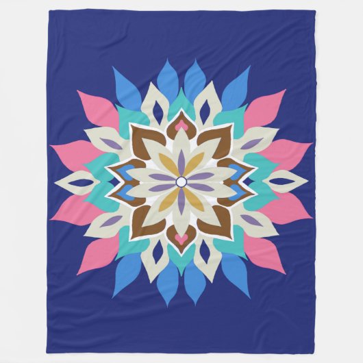 Blue Bayou 60 x 80 Fleece Deken (Voorkant)