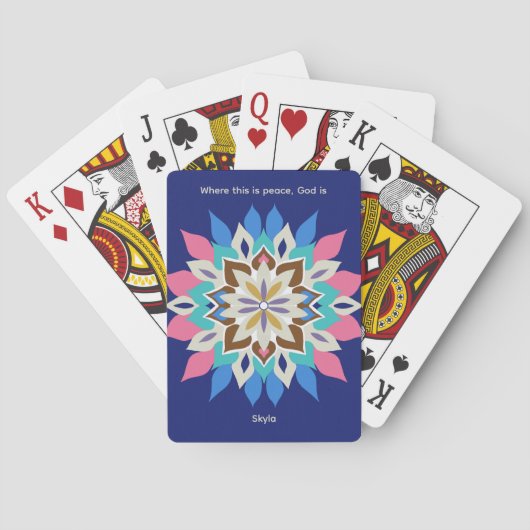 Blue Bayou Deluxe Pokerkaarten (Achterkant)