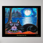 Blue Bayou Jazz Cat Poster (Voorkant)