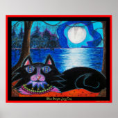 Blue Bayou Jazz Cat Poster (Voorkant)