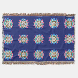 Blue Bayou Mandala Worpdek Deken