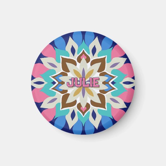 Blue Bayou Rond Magneet (Voorkant)