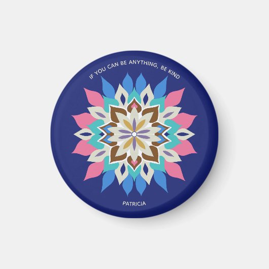 Blue Bayou-ronde knop Magneet (Voorkant)