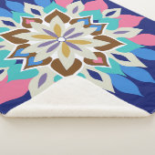 Blue Bayou Sherpa 60 x 80 Deken (3/4)