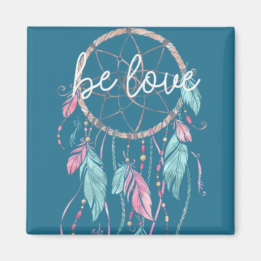 Blue Be Love Droomvanger Magneet (Voorkant)