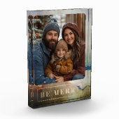 Blue Be Merry Vakantie Fotoblok (Links)