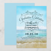 Blue Beach Afstuderen Kaart (Voorkant / Achterkant)