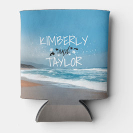 Blue Beach bruiloft Blikjeskoeler