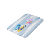 Blue Beach House Bath Mat (Gekanteld)