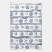 Blue Beach - Keukenhanddoeken (Verticaal)