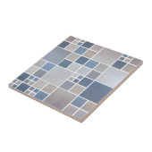 Blue Beach Mosaic Pattern Kitchen Bathroom Tegel Tegeltje (Zijkant)