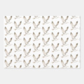 Blue Beach Ocean Wedding Inpakpapier Vel (Voorkant 3)