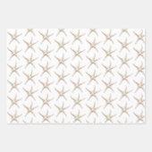 Blue Beach Ocean Wedding Inpakpapier Vel (Voorkant 2)