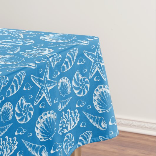 Blue Beach Patroon 2 Tafelkleed (Voorbeeld)
