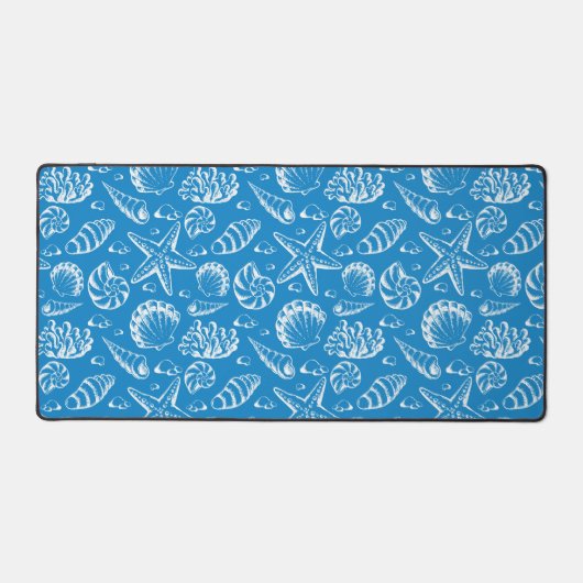 Blue Beach Patroon Bureaumat (Voorkant)