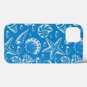 Blue Beach Patroon Case-Mate iPhone Case (Achterkant (horizontaal))