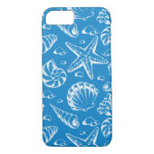 Blue Beach Patroon Case-Mate iPhone Case (Achterkant)
