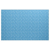 Blue Beach Patroon | Monogram 2 Stof (Yard (91,4 cm))