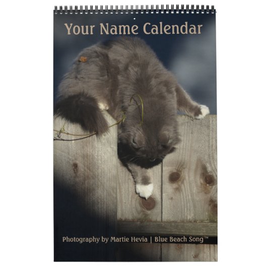 Blue Beach Song™ fotografie Kalender (Hoes)