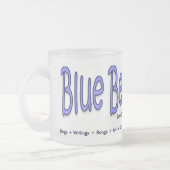 Blue Beach Song™-Mok Matglas Koffiemok (Links)