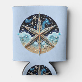 Blue Beach thema Koelbox Blikjeskoeler