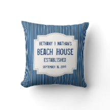 Blue Beach Theme met Stripes A06